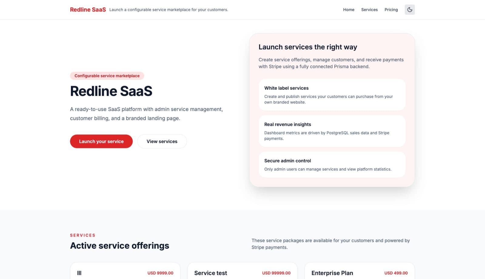 AlgoCore SaaS Template